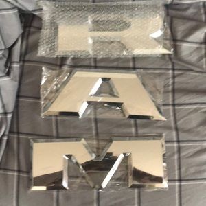 Dodge Ram giant letters for tailgate